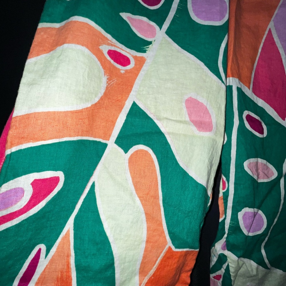 Christian Siriano Multicolor Abstract Pants - Picture 3 of 3
